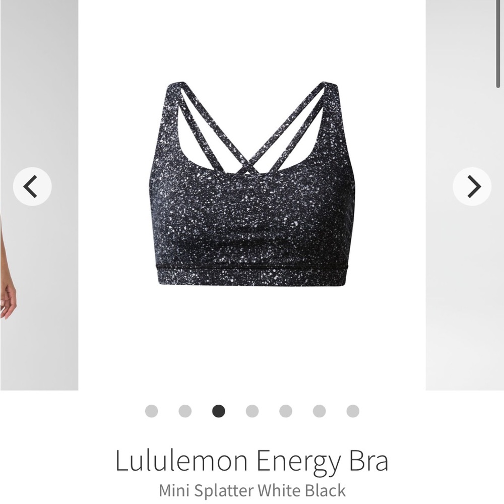Lululemon energy bra size 6